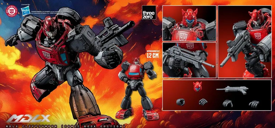 Threezero - Transformers MDLX Cliffjumper (Comic Book Edition) 3Z08730W0 (Licensed) 
