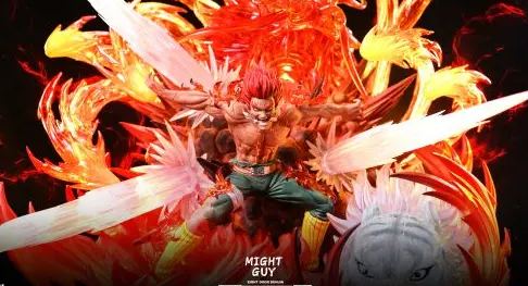 GZ Studio - Azure Beast Eight Gates's Might Guy Naruto Statue
