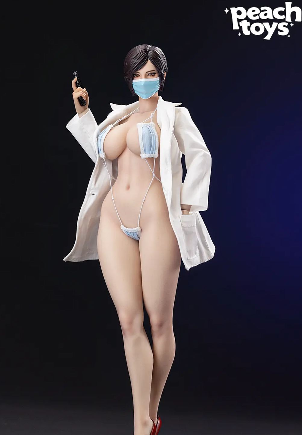 Peach Toys Studio - Ada Wong Biohazard Virus Protection Suit Set Resident Evil PEA001 Statue 
