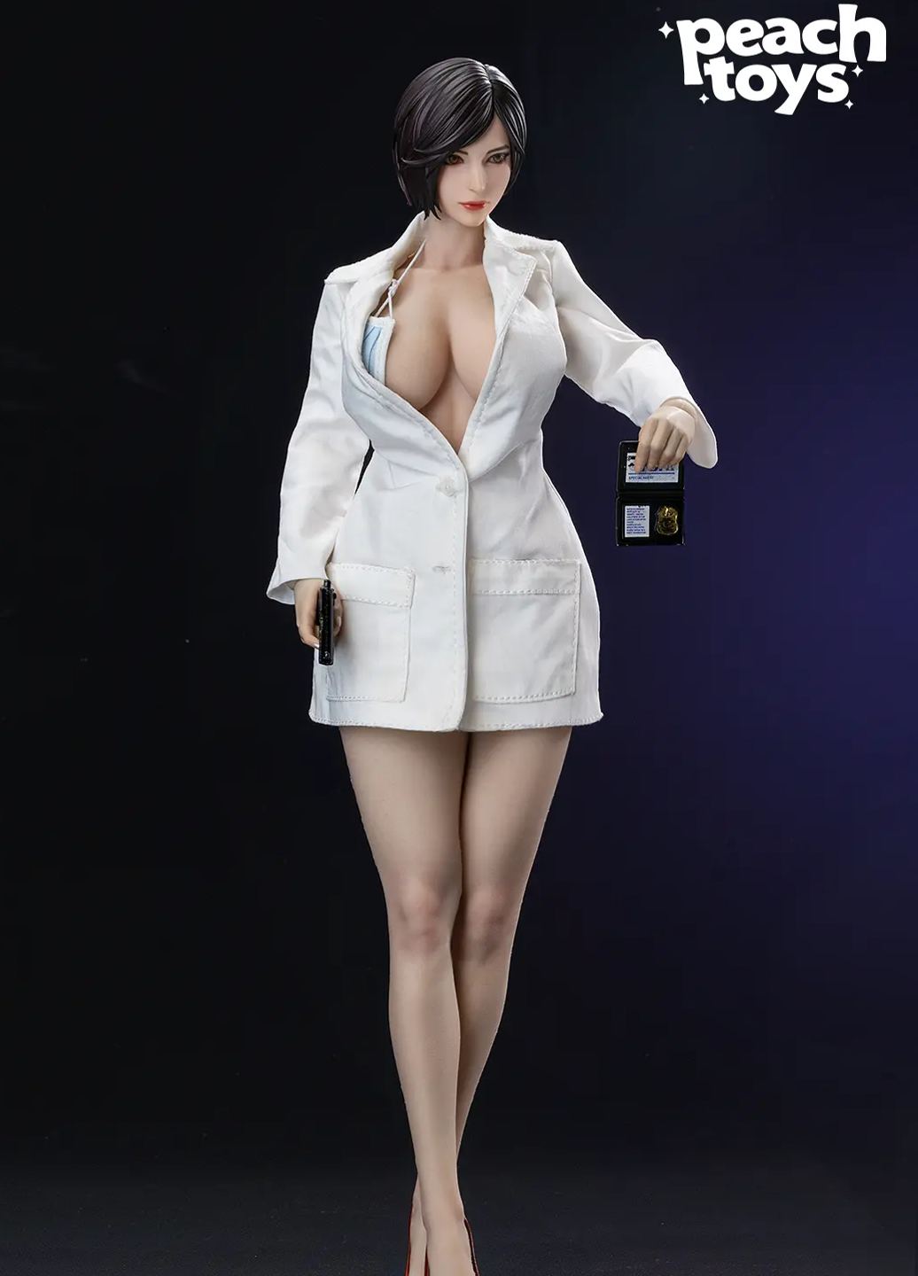 Peach Toys Studio - Ada Wong Biohazard Virus Protection Suit Set Resident Evil PEA001 Statue 