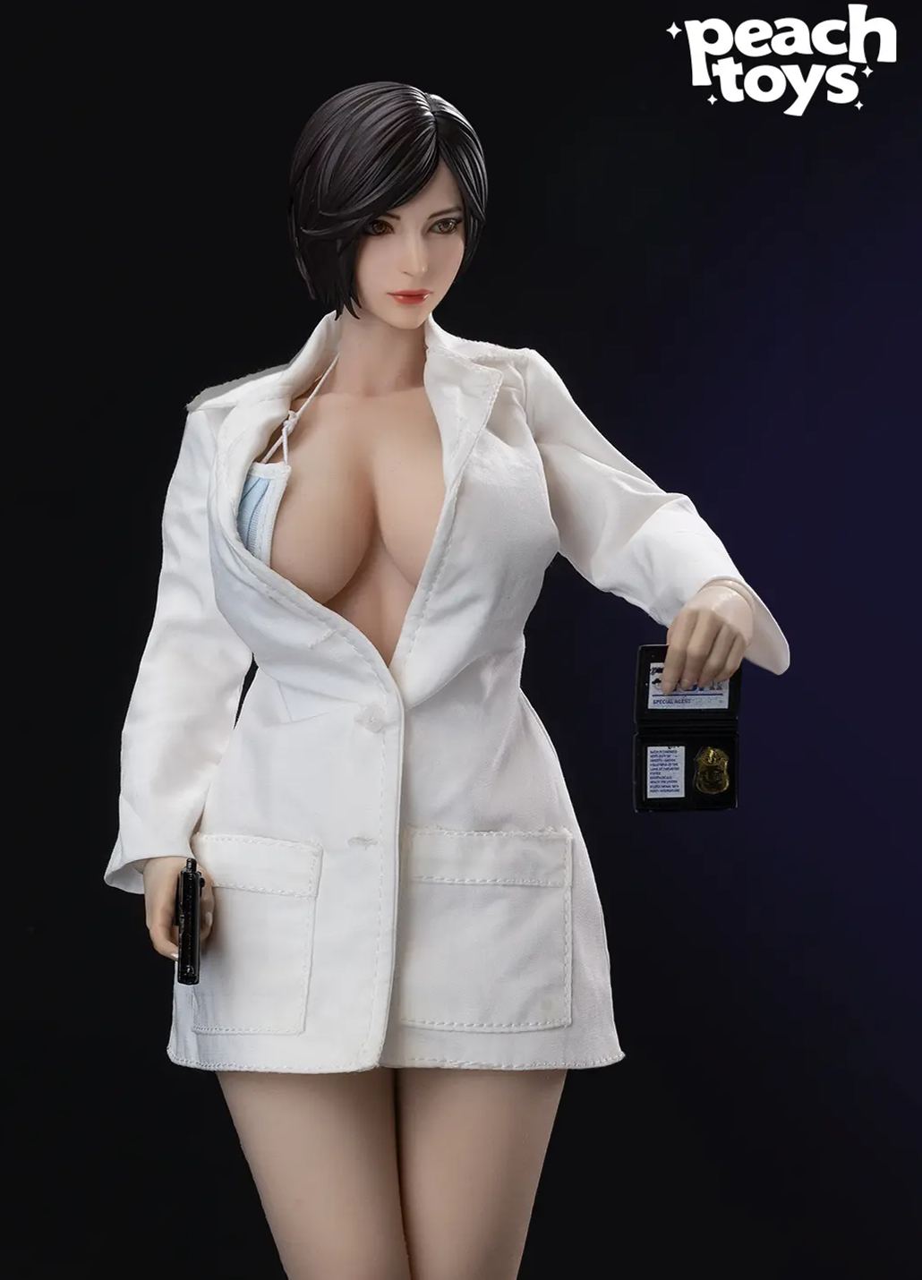Peach Toys Studio - Ada Wong Biohazard Virus Protection Suit Set Resident Evil PEA001 Statue 