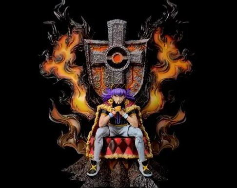 LV.100 Studio - Eight Master Throne Series 01 Leon Pokemon Statue