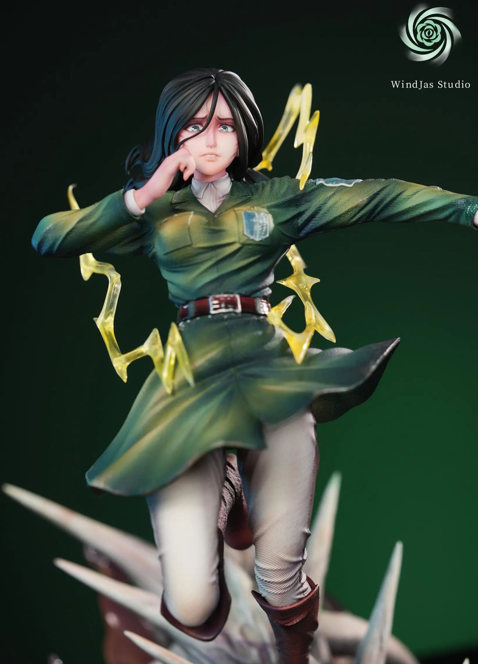 WindJas Studio - Cart Titan Pieck Finger Attack on Titan Statue 