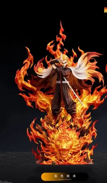 TZ Studio - Flame Hashira Kyojuro Rengoku Demon Slayer Statue 