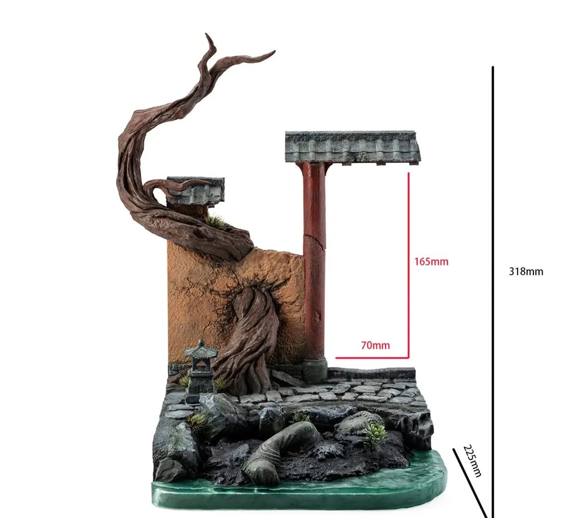 Xing Lan Gong Fang - 1/12-1/18 Desolate Ancient Temple (Licensed) 1/6 Statue 