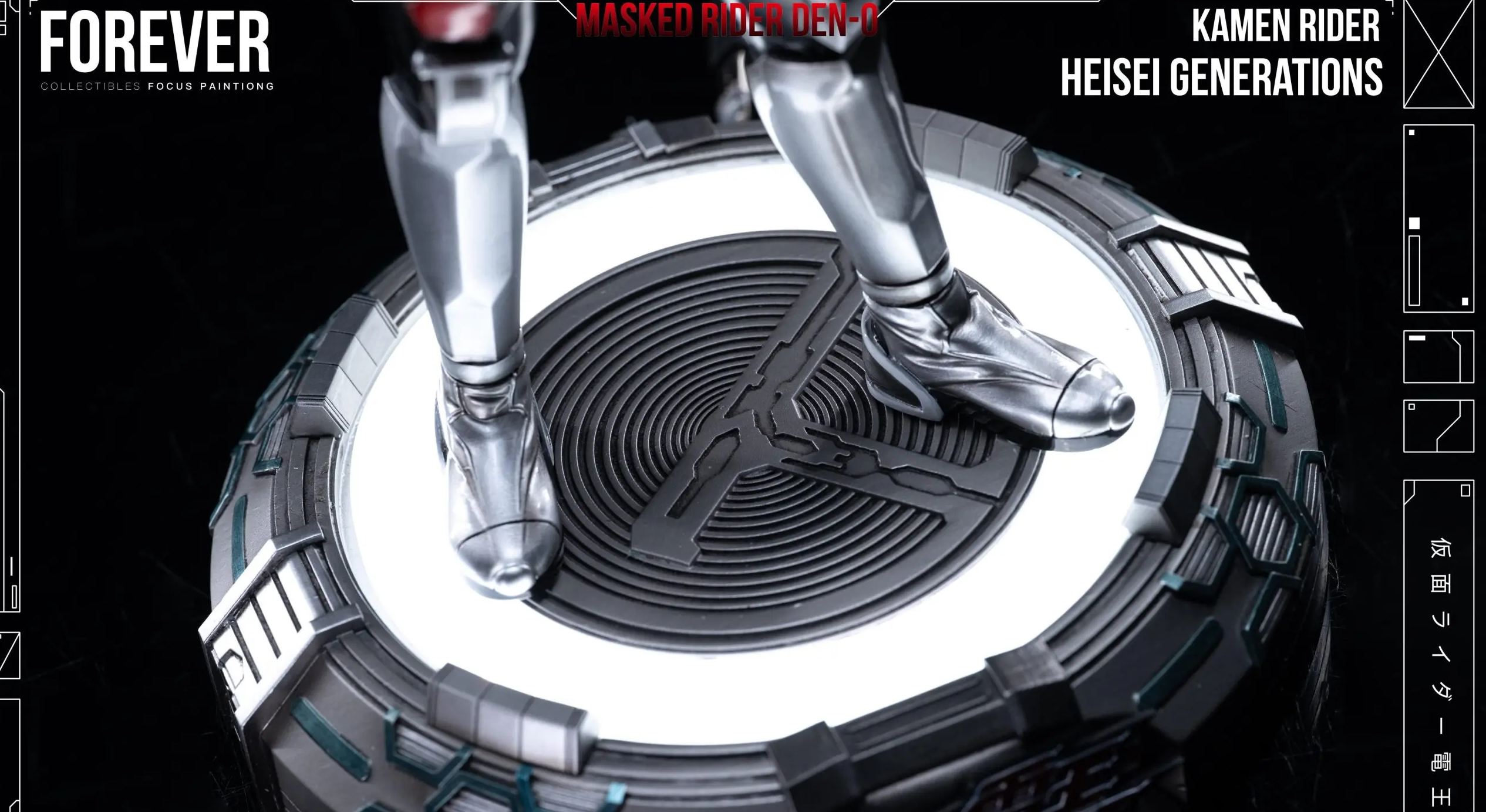 Knight Studio - Kamen Rider Series Vol.1 Den-O‌ Statue 