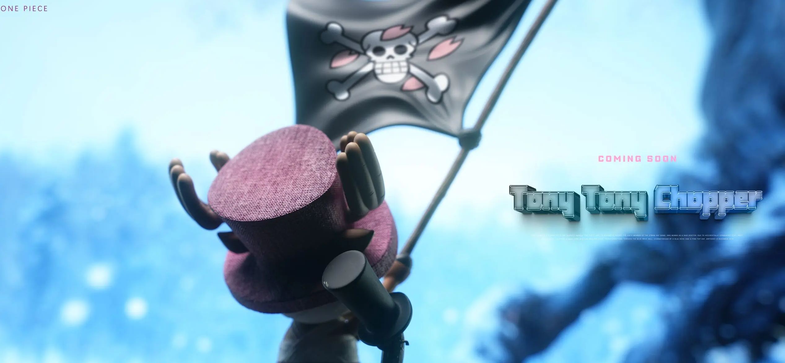 Dream Lab Studio - Famous Scene Series 07X08 Flag-Raising Chopper X Mushroom Chopper One Piece  Statue 