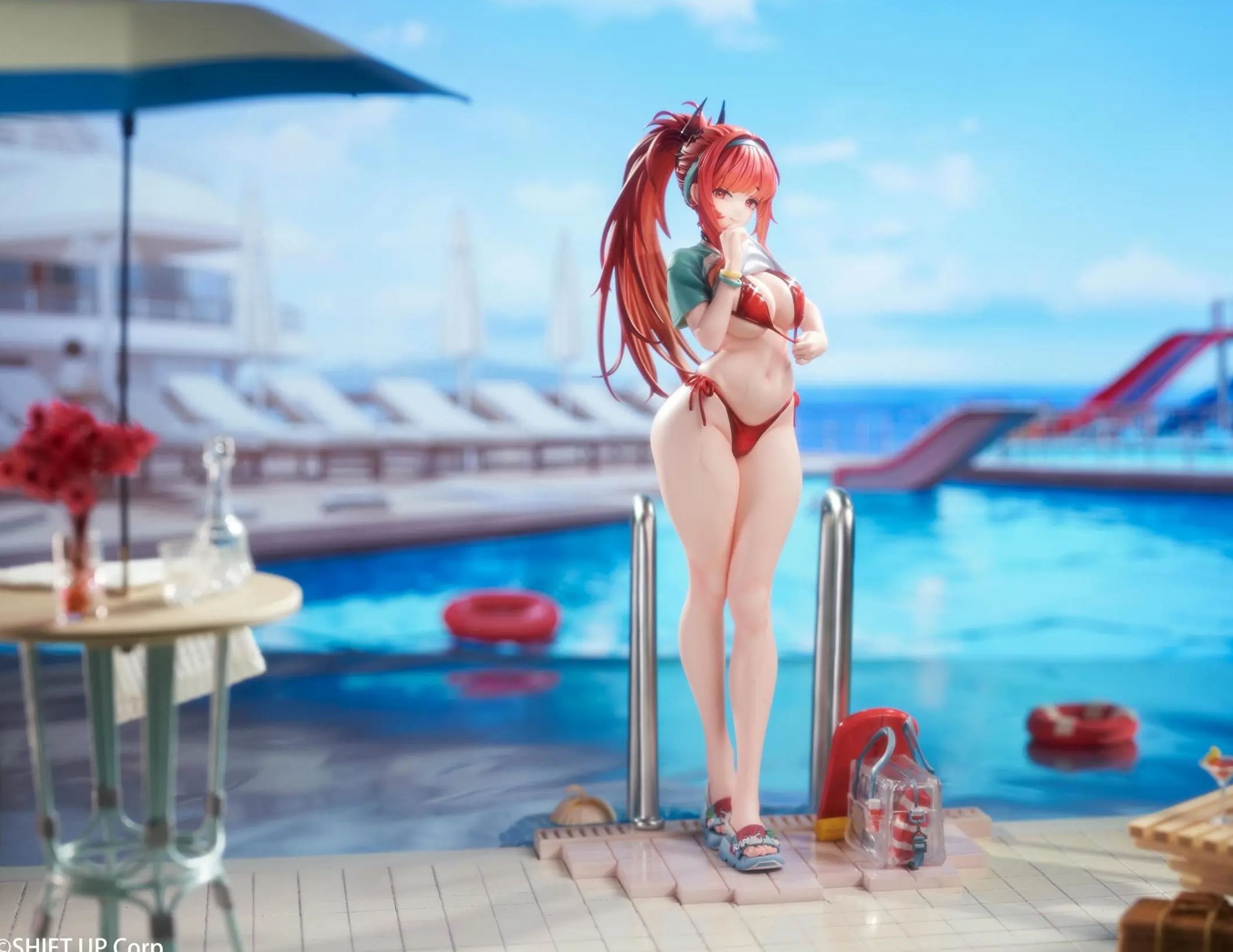 Hobby Sakura - Goddess of Victory: Nikke Rapi: Red Hood Scarlet Charm 1/7 Scale Figure (Licensed)Statue