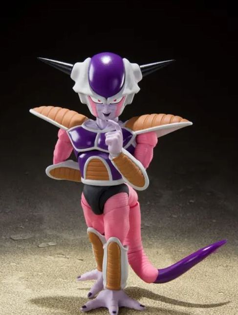 BANDAI SPIRITS - S.H.Figuarts Frieza First Form & Frieza Pod "Dragon Ball Z" (Licensed)Statue