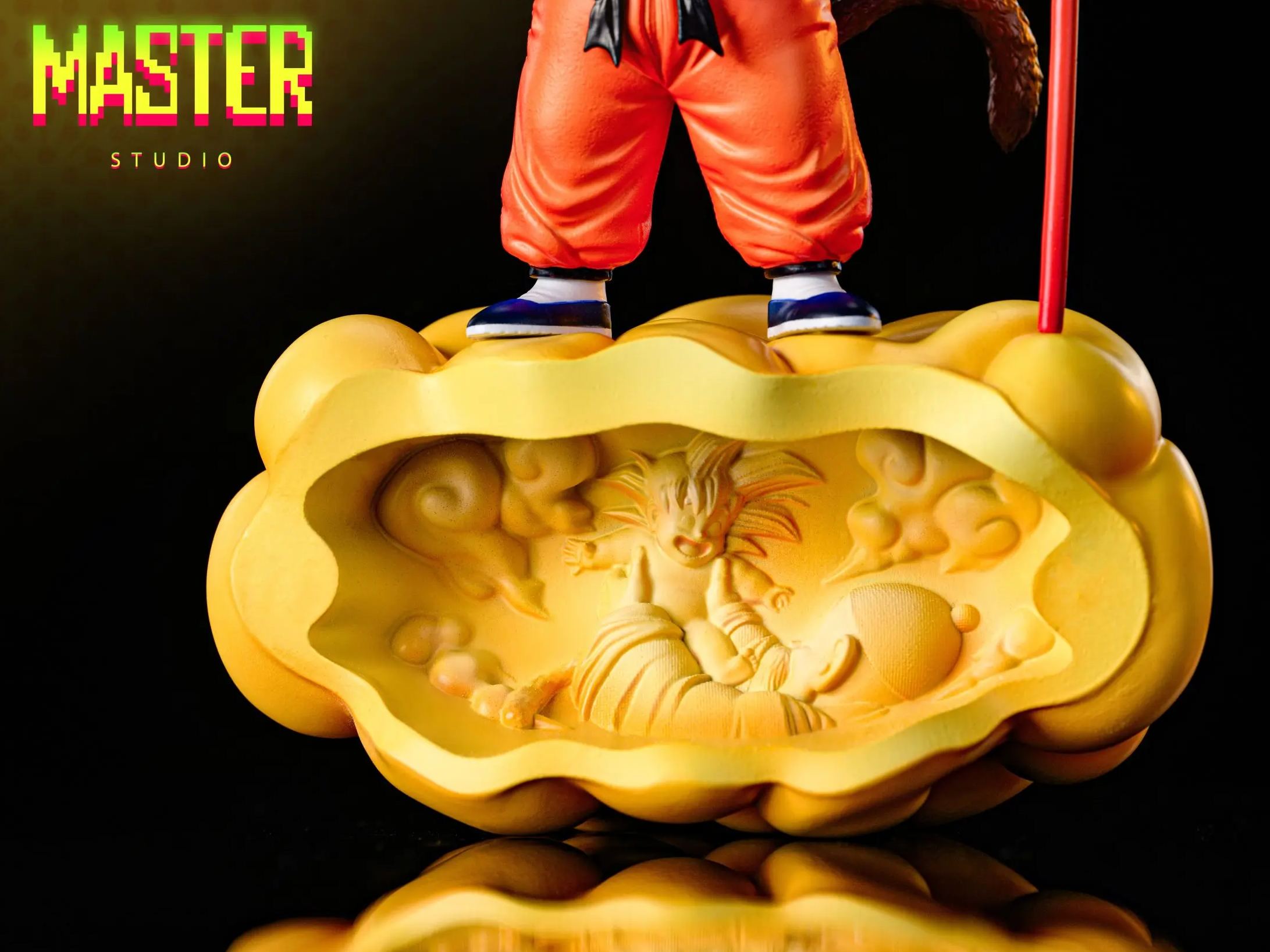 Master Studio-Dragon Ball Classic Scenes Part 3 Childhood Goku Dragon Ball Statue 