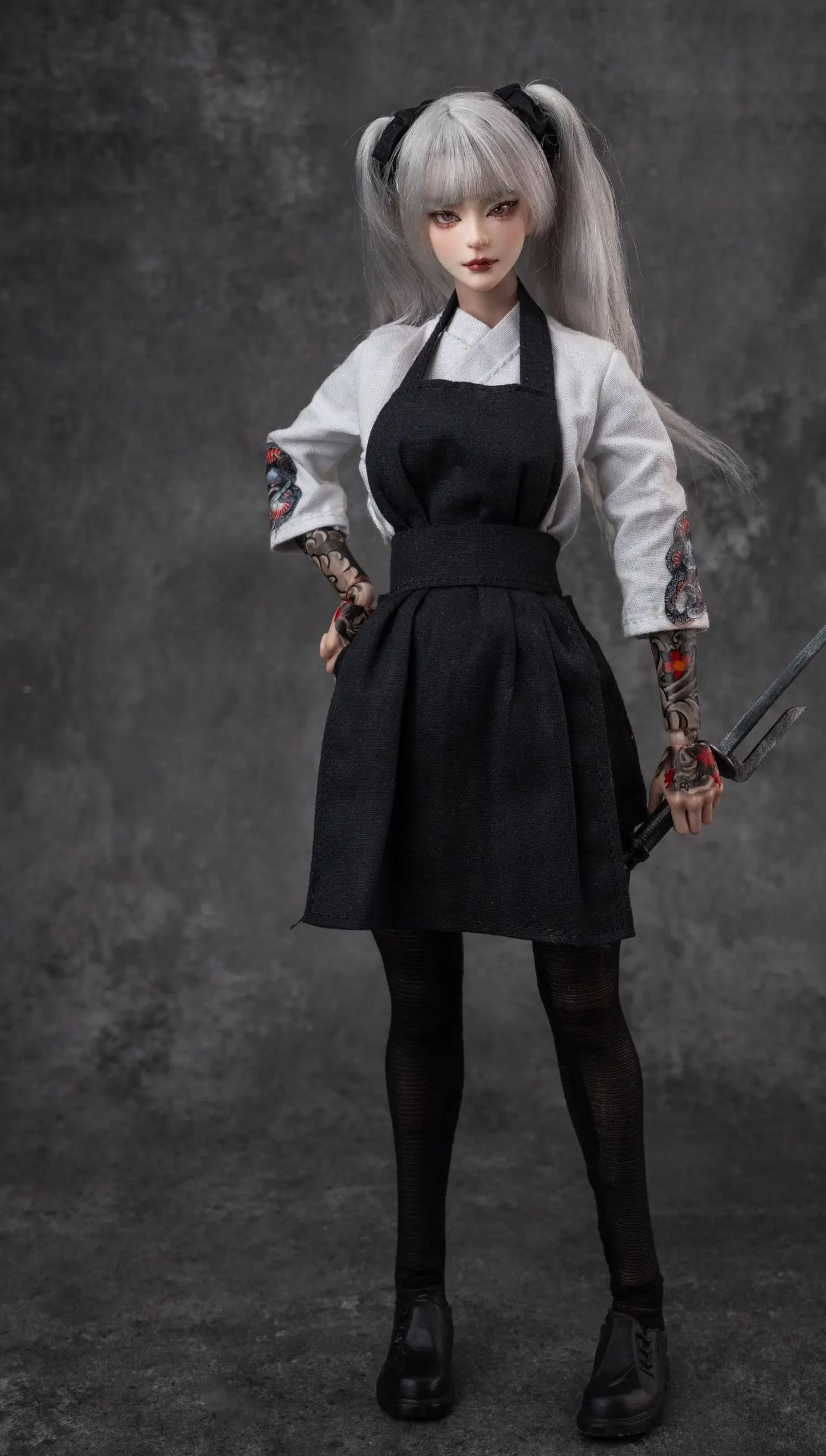 ART FUTURE - Devil Ramen Stall - Kyoukawa Setsuna X Kurono Mei Action Figure X Complete Scene Set (Licensed)Statue 