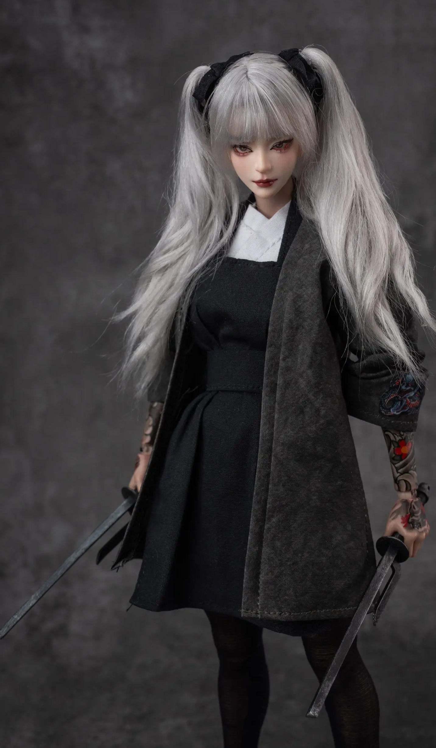 ART FUTURE - Devil Ramen Stall - Kyoukawa Setsuna X Kurono Mei Action Figure X Complete Scene Set (Licensed)Statue 