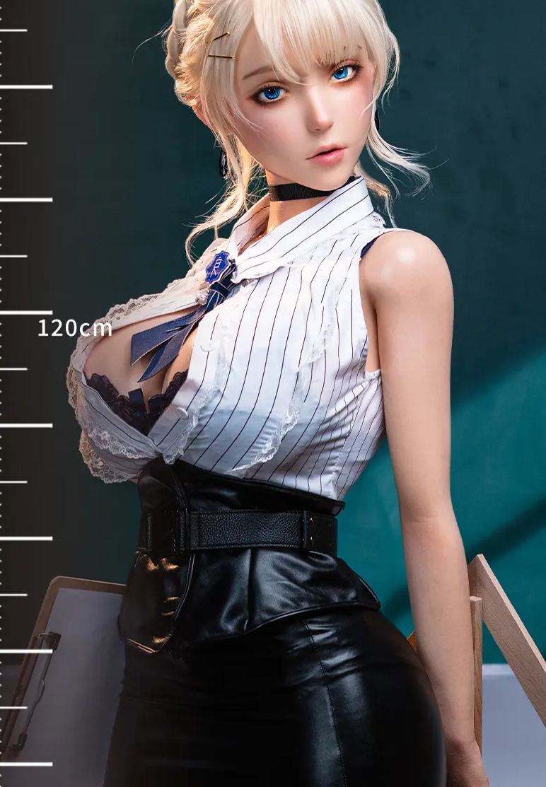 Bezlya - 2.2CF Series Forbidden Sacrament Church - Violet - No. 1 Makeup - 1/1 Silicone Doll (Licensed)Statue 