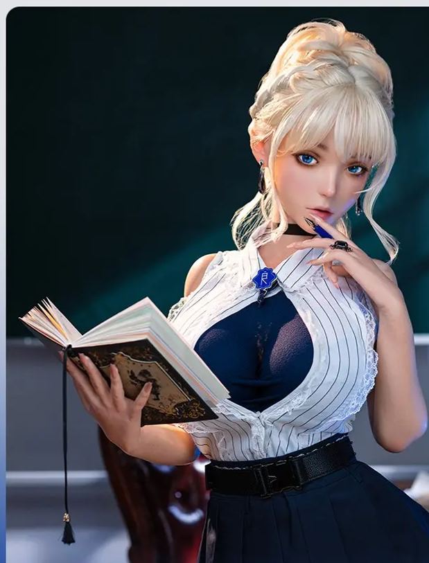 Bezlya - 2.2CF Series Forbidden Sacrament Church - Violet - No. 1 Makeup - 1/1 Silicone Doll (Licensed)Statue 