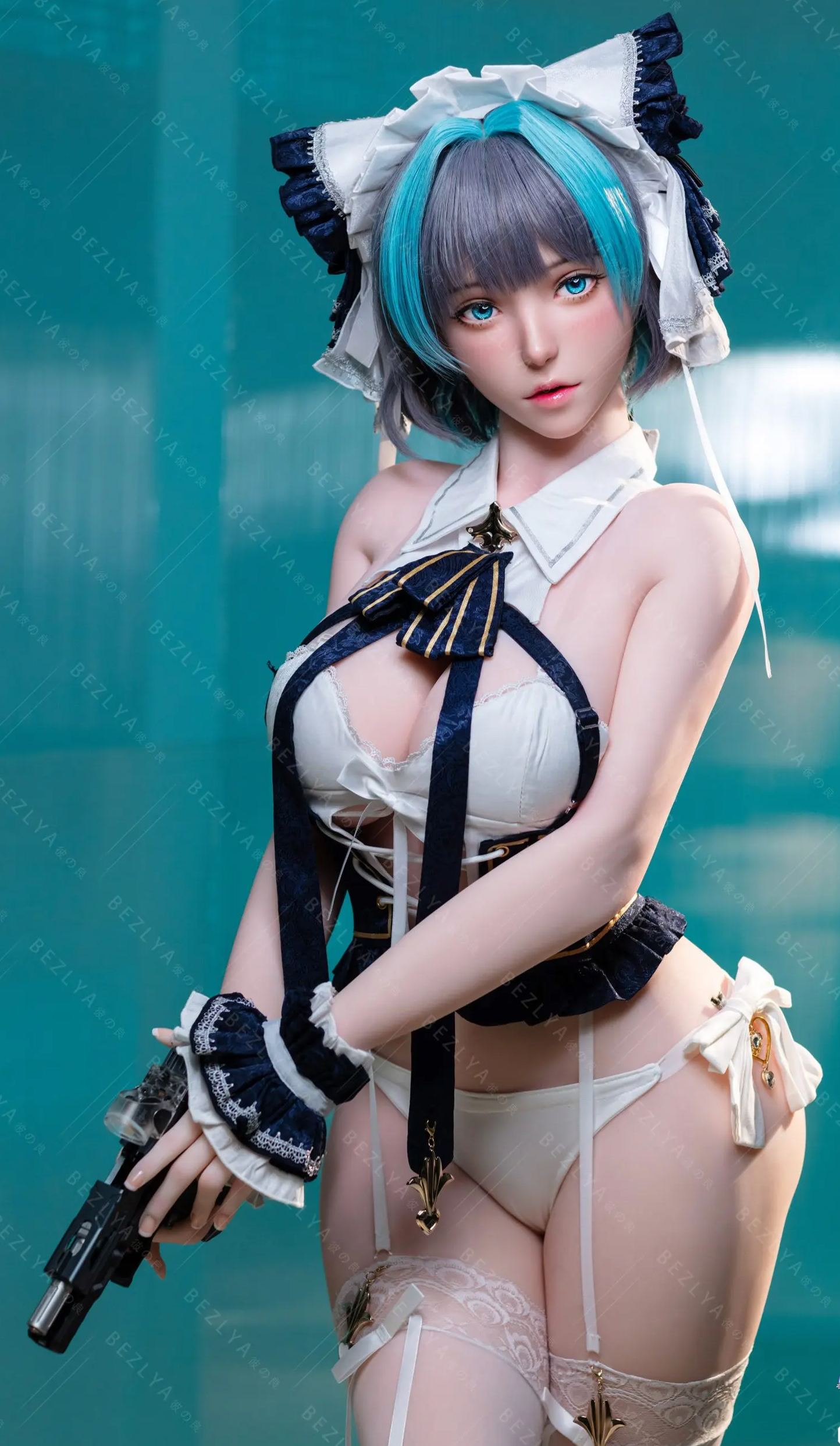 Bezlya - 1/1 Violet COS Cheshire No. 2 Makeup Azur Lane Statue 