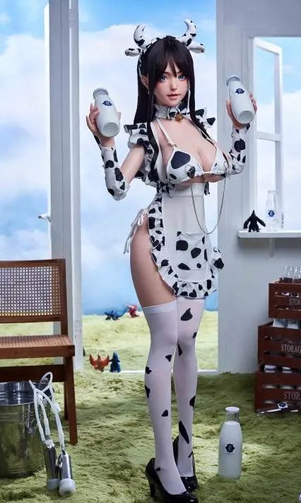 Bezlya - 2.2CF Series - Pea No.1 Makeup - 1/1 Silicone Doll (Licensed)Statue 