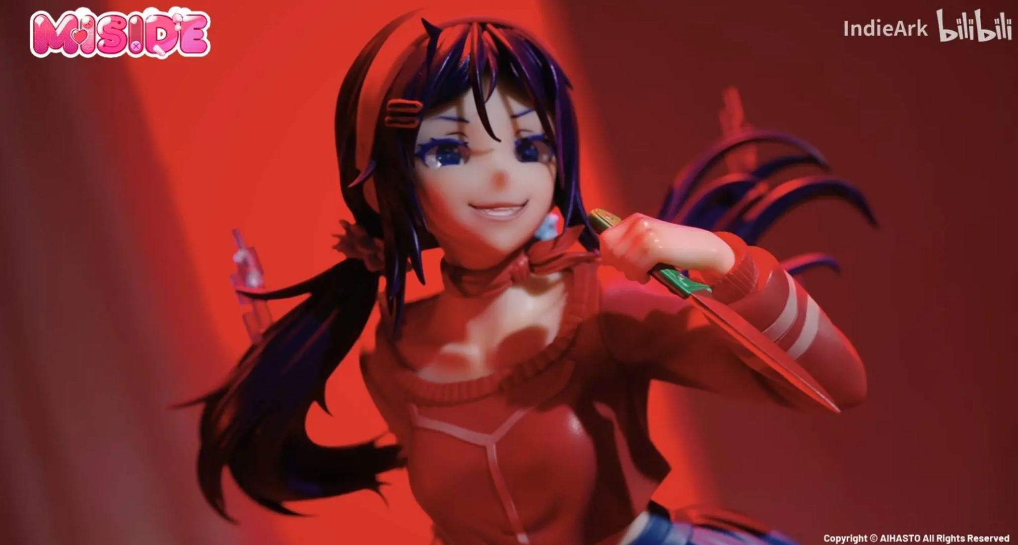 Rooar Studio - Miside - Good MiTa x Evil Knife-Wielding MiTa 1/7 Scale Figure (Licensed)Statue