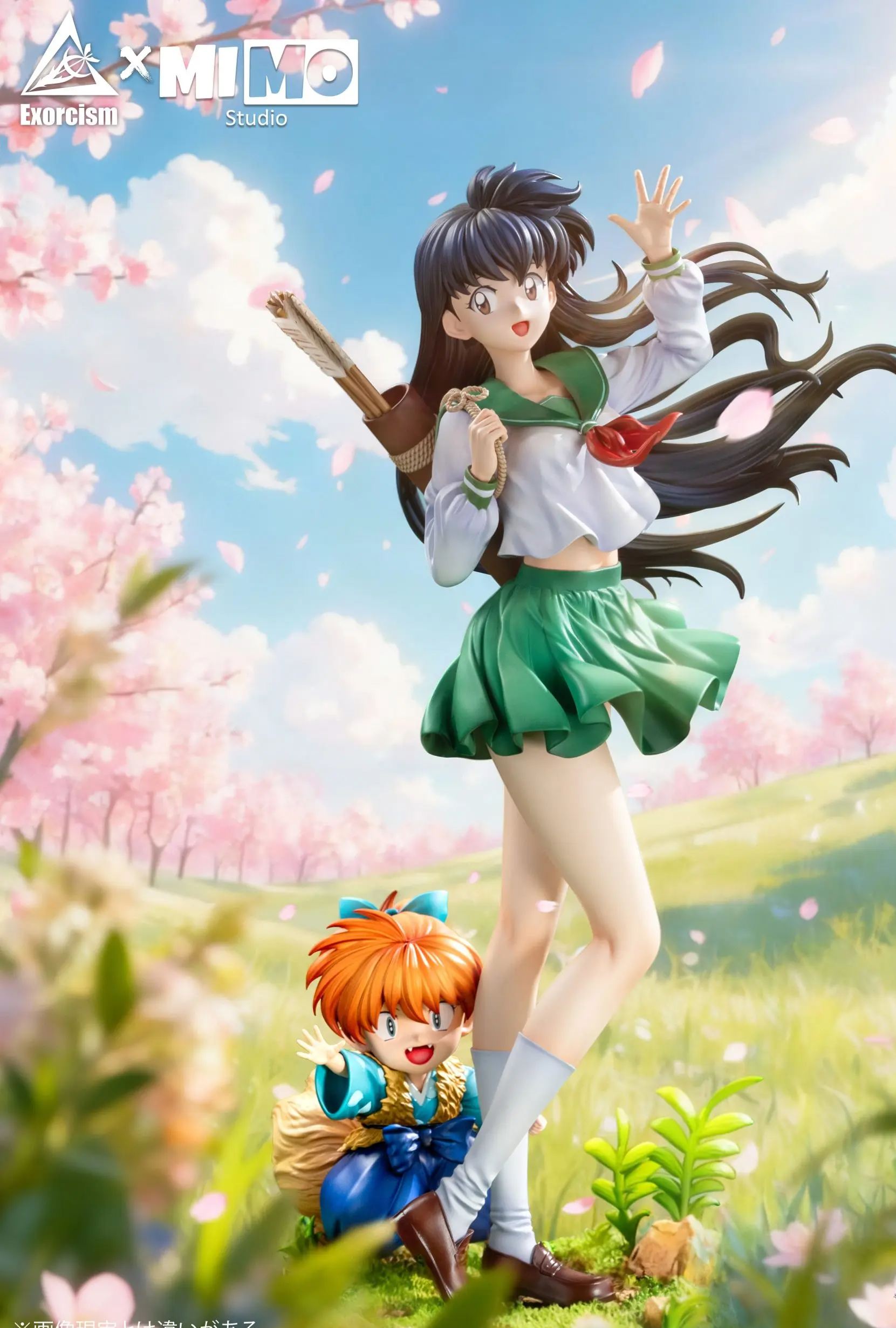 Exorcism Studio X MIMO Studio - Kagome Higurashi X Shippo Inuyasha Statue