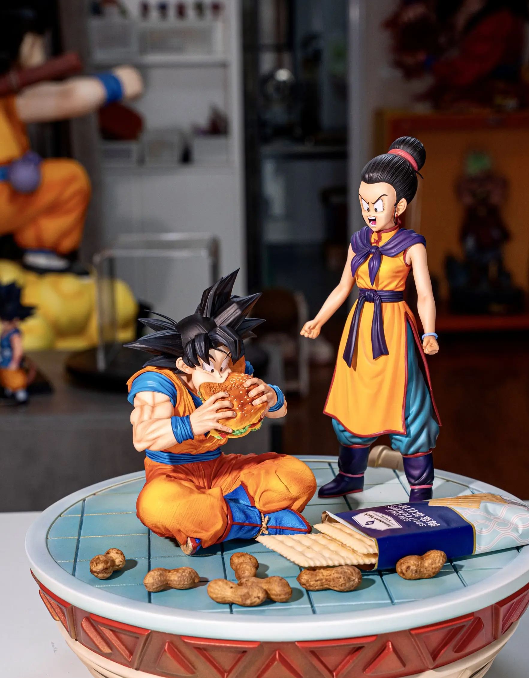 HS Studio - Hamburger Son Goku Dragon Ball Statue