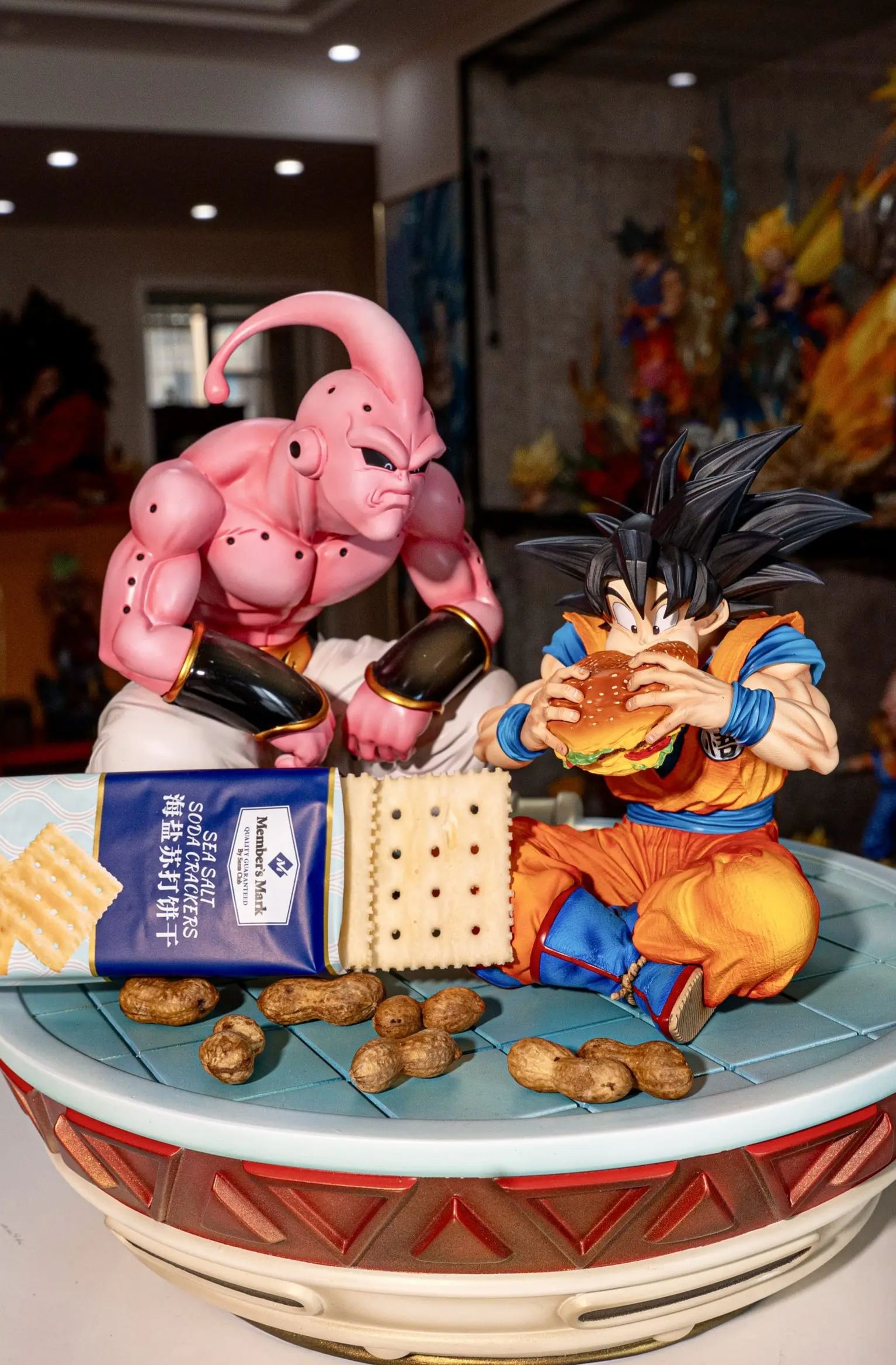 HS Studio - Hamburger Son Goku Dragon Ball Statue