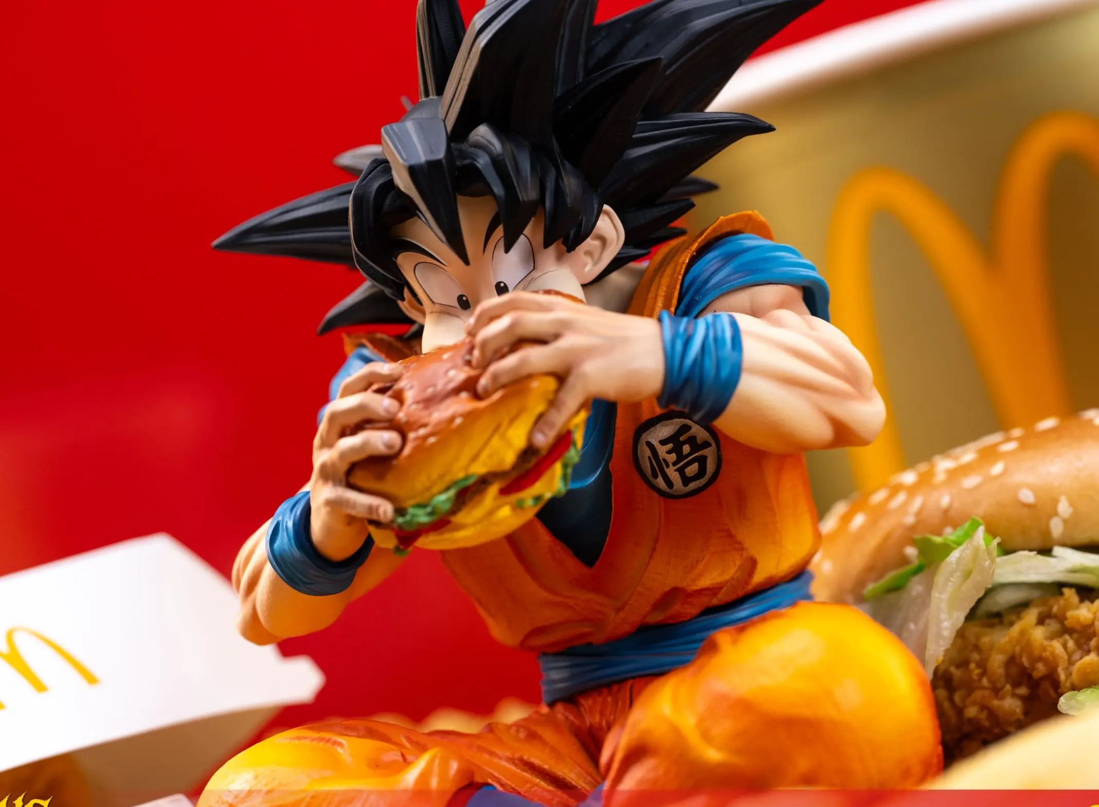 HS Studio - Hamburger Son Goku Dragon Ball Statue