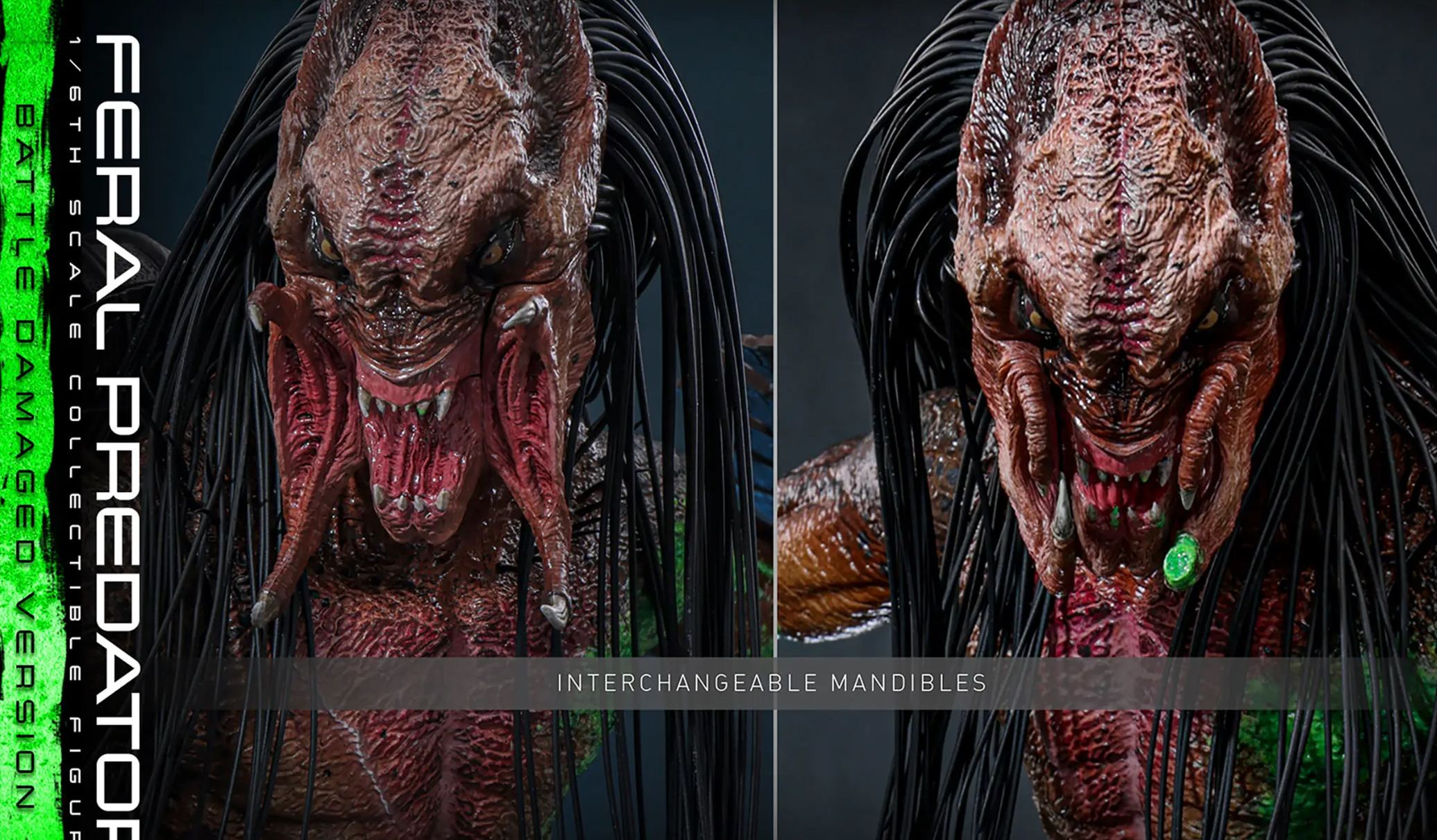 Hottoys - 1/6 Prey: The Predator - TMS173 Rampage Predator Battle-Damaged Ver. Action Figure (Licensed) Statue