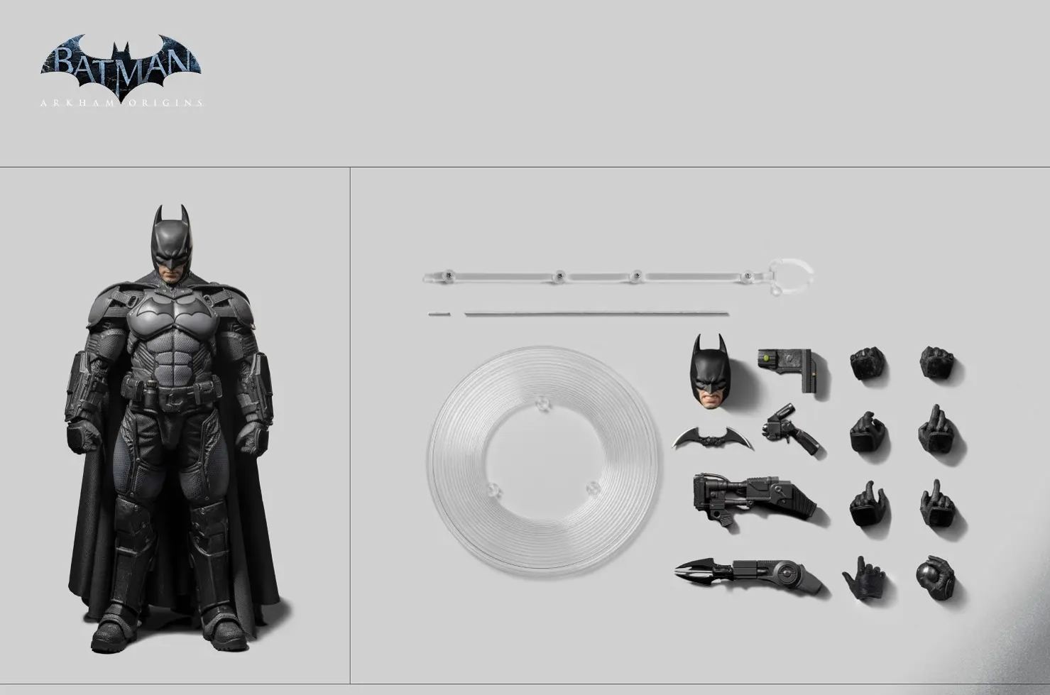 INART - Batman: Arkham Origins - Batman 1/12 Scale Figure (Licensed) Statue