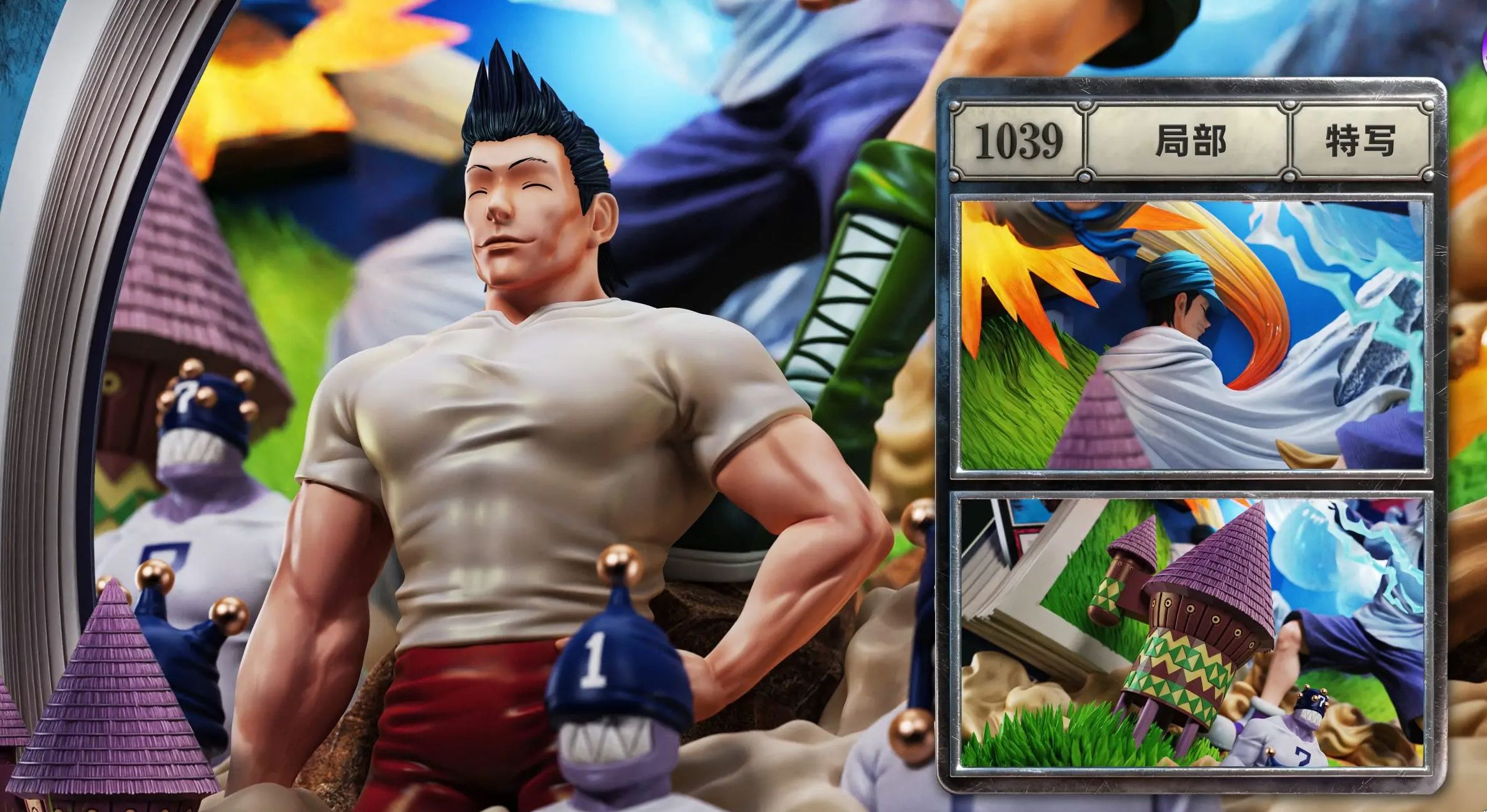 Scorpion Studio - Greed Island Arc Gon X Killua Hunter x Hunter 1/6 Statue