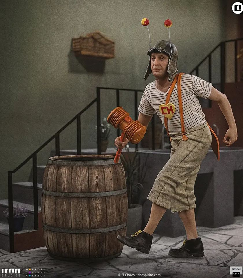 Iron Studio - Chaves (Chapolin Version) - Chaves - Art Scale 1-10 Statue TELCHV132925-10 Licensed