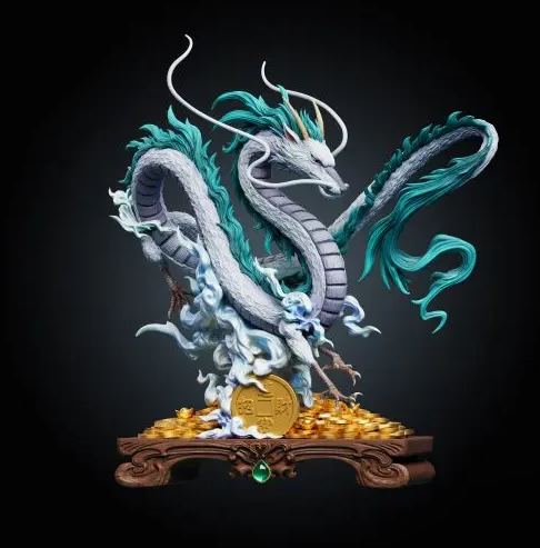 WAWA Studio - Prosperity and Wealth Series Nigihayami Kohakunushi Spirited Away Statue