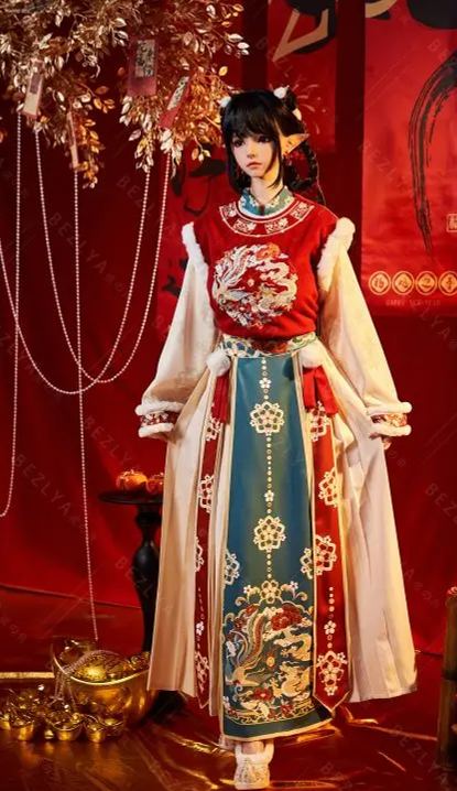 Bezlya - 2.2CF Springfield Bliss - Calia - No. 1 Makeup - 1/1 Silicone Doll Licensed Statue