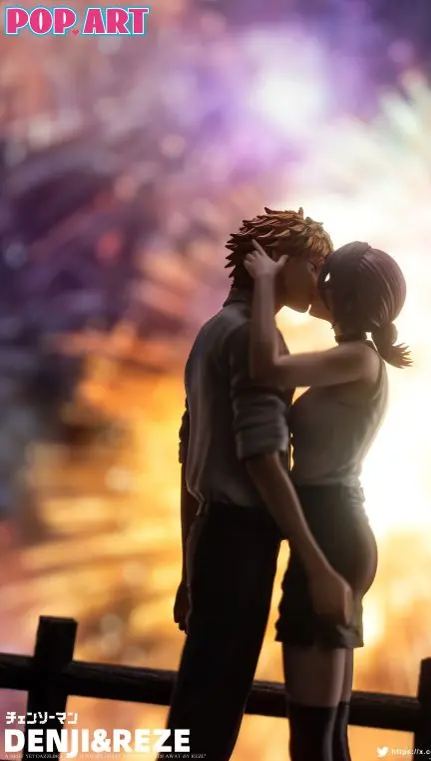 POP.ART Studio - Reze X Denji Chainsaw Man Statue