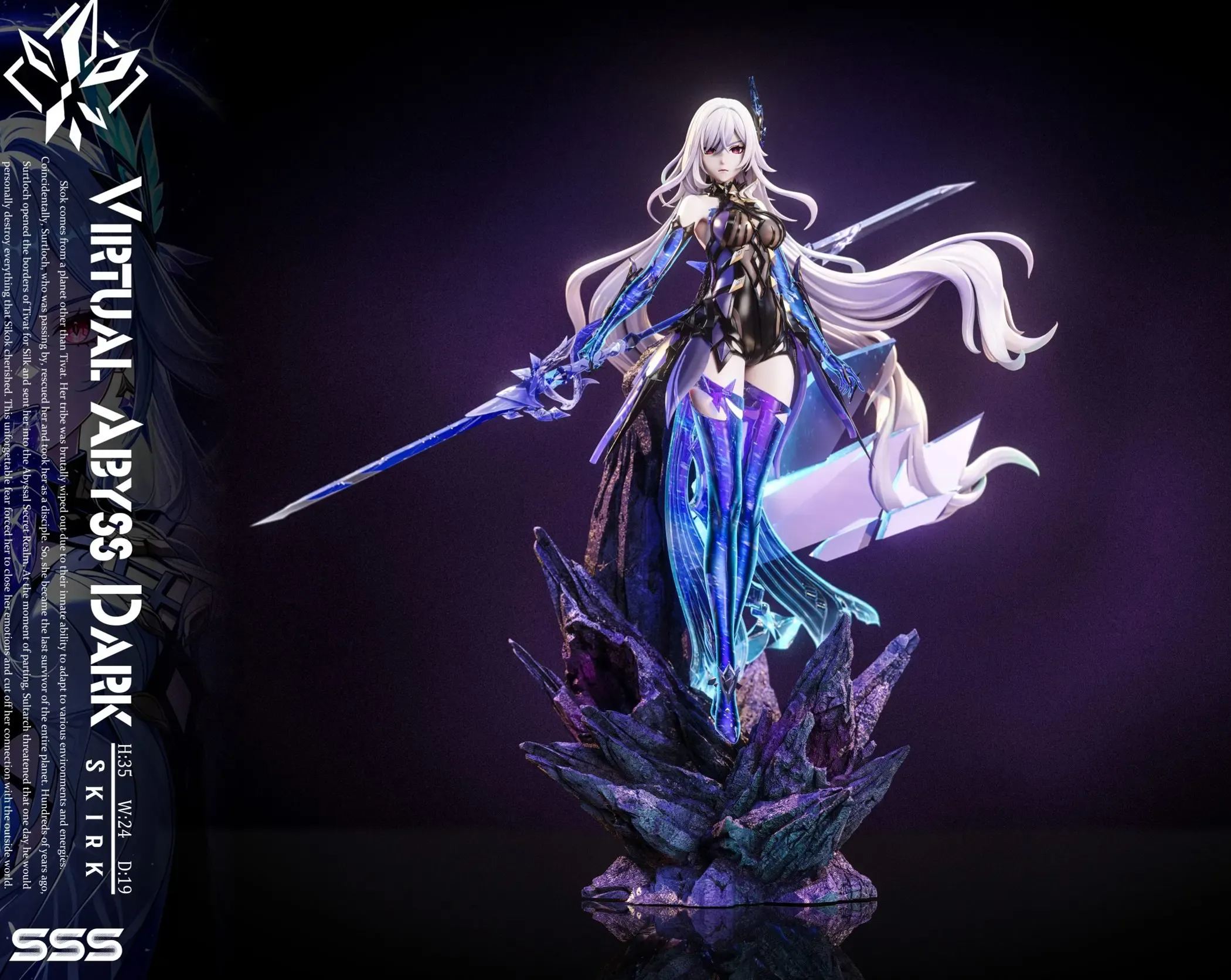 Imagination Studio - Skirk Genshin Impact Statue