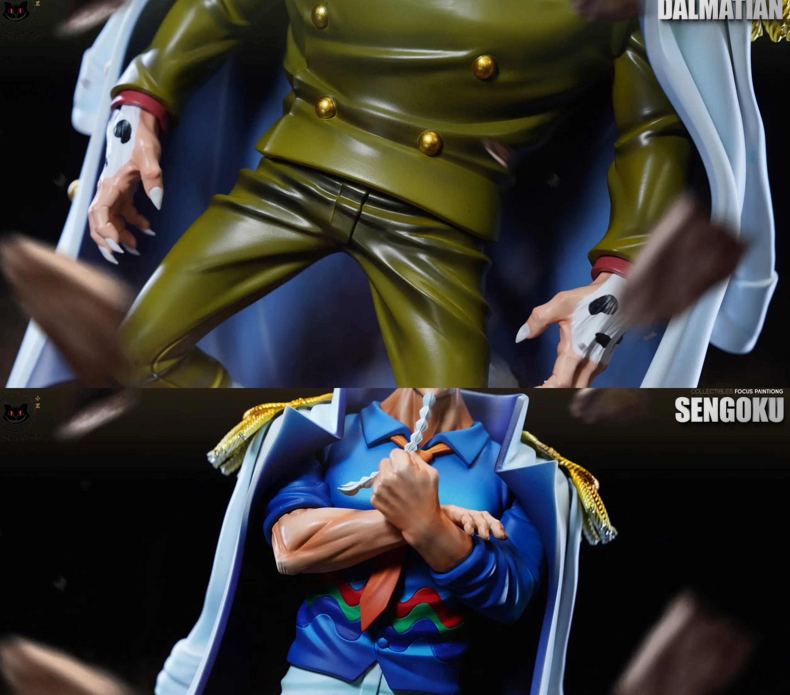 Black studio - Dalmatian X Sengoku 2.0 One Piece Statue