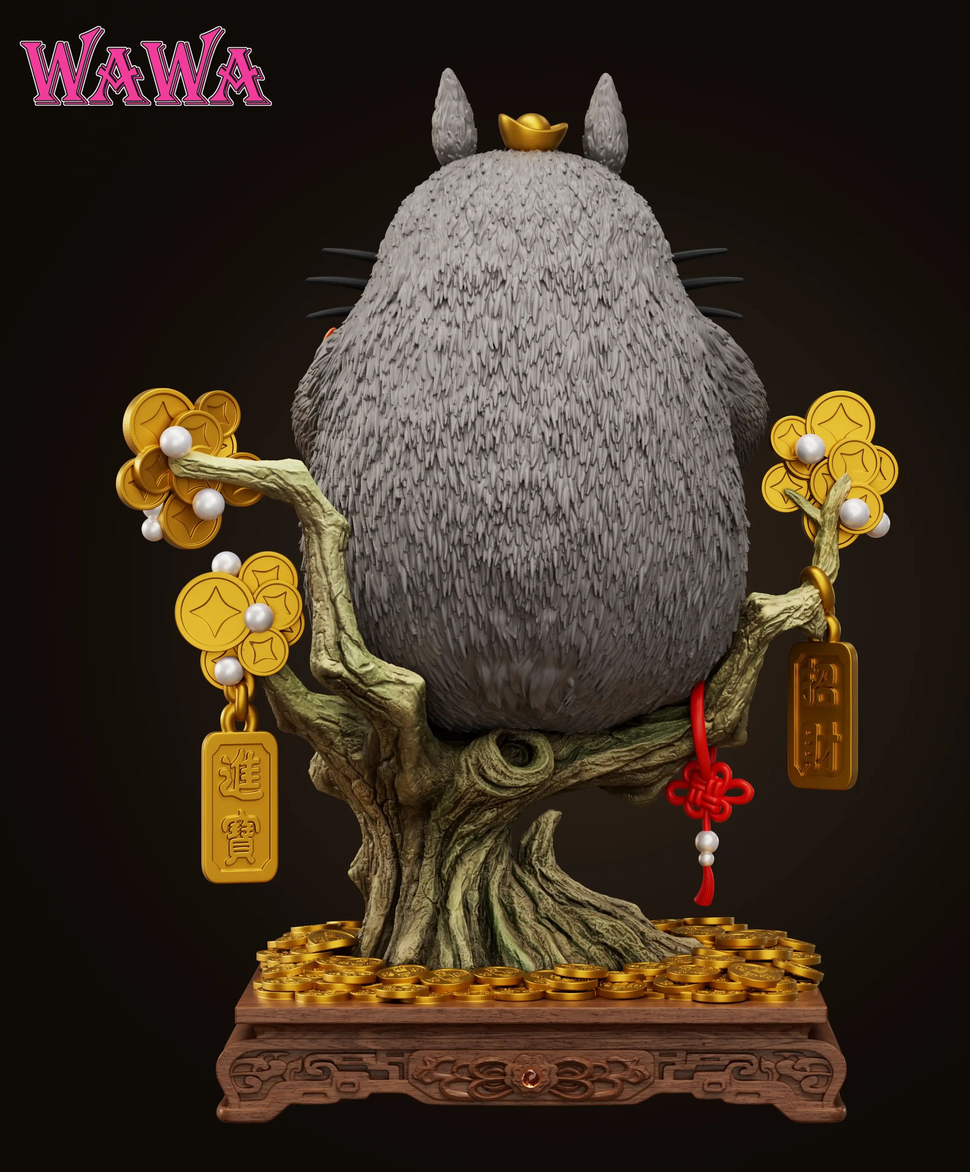 WAWA Studio - Totoro Lucky Charm Series My Neighbor Totoro Statue 
