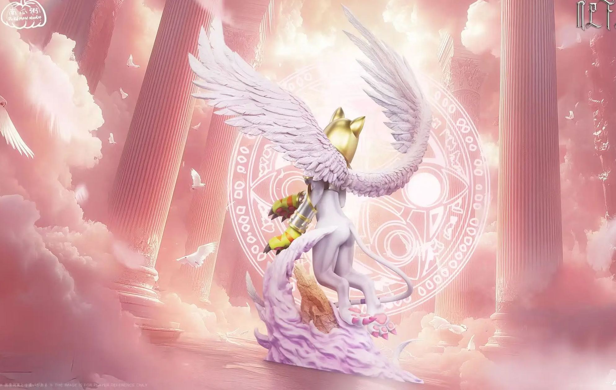 Nan Gua Zhou Studio - Nefertimon The Bright Smile Digimon Statue 