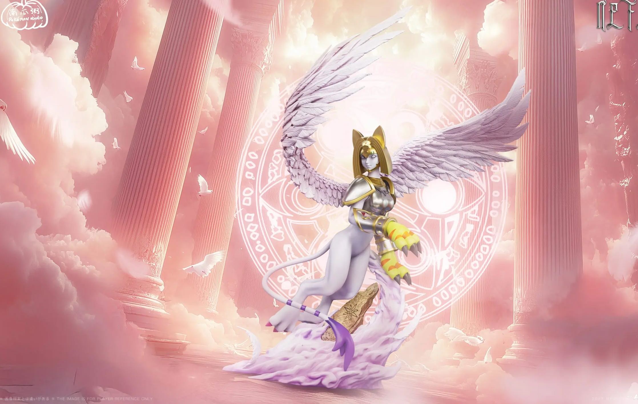 Nan Gua Zhou Studio - Nefertimon The Bright Smile Digimon Statue 