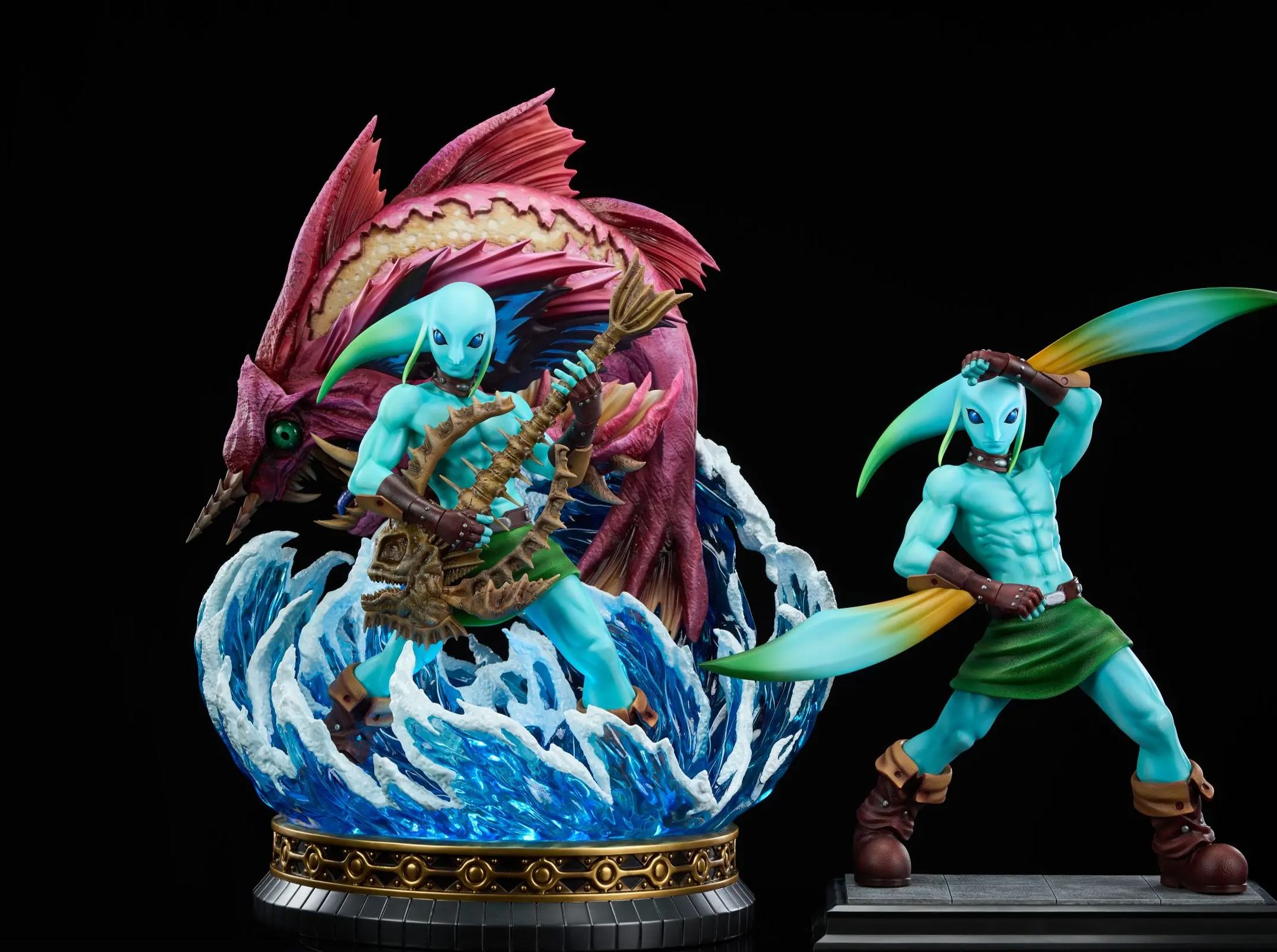 HOT Studio - Link Zora Form Link Figure The Legend of Zelda Statue