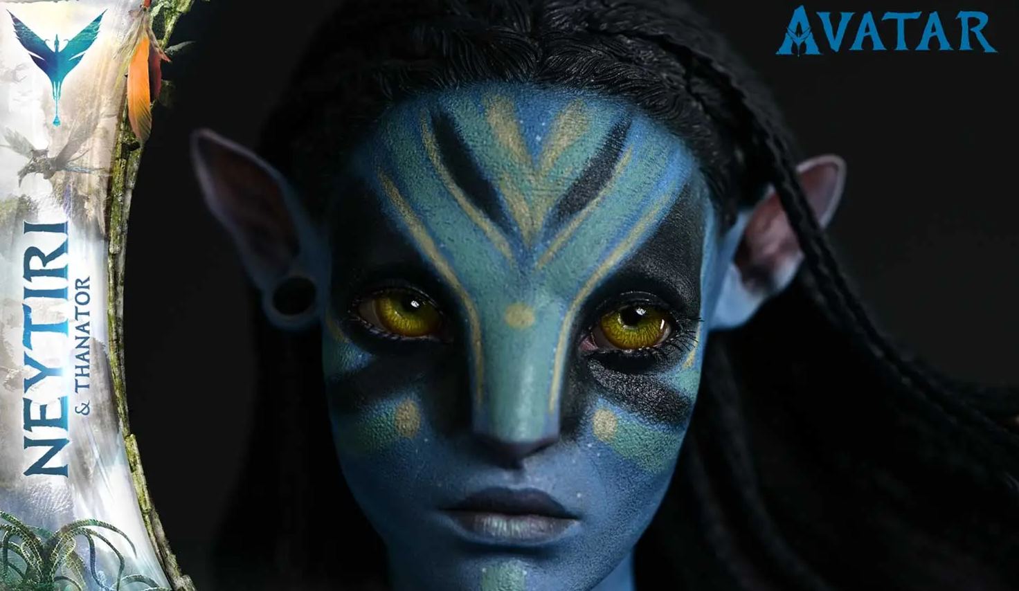 Prime 1 Studio - Real Elite Masterline Avatar Film Neytiri X Thanator Avatar Legacy Collection  Licensed Statue