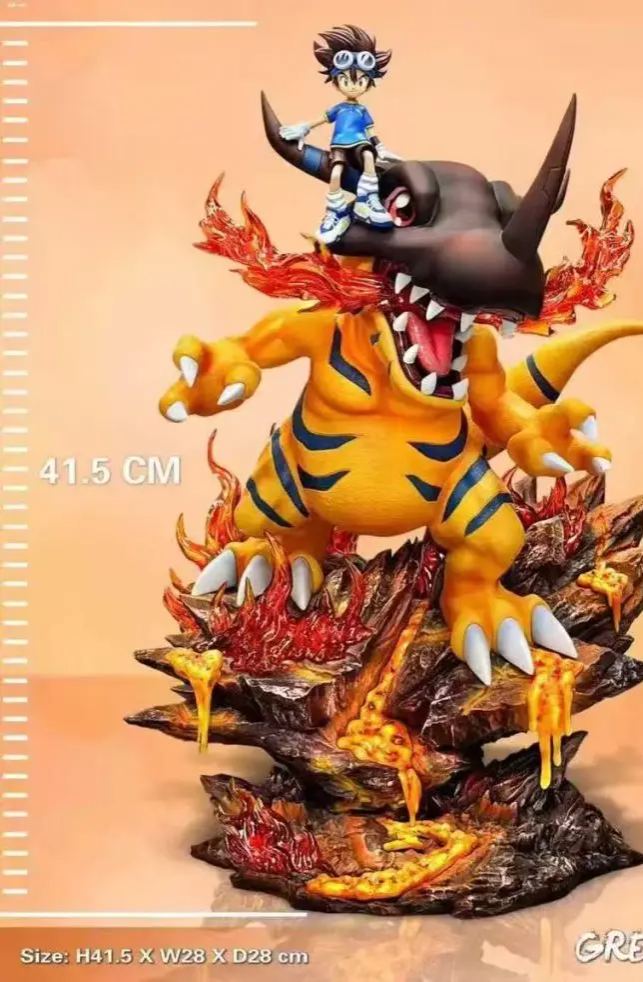 EGG Studio - Yagami Taichi X Greymon Digimon Statue