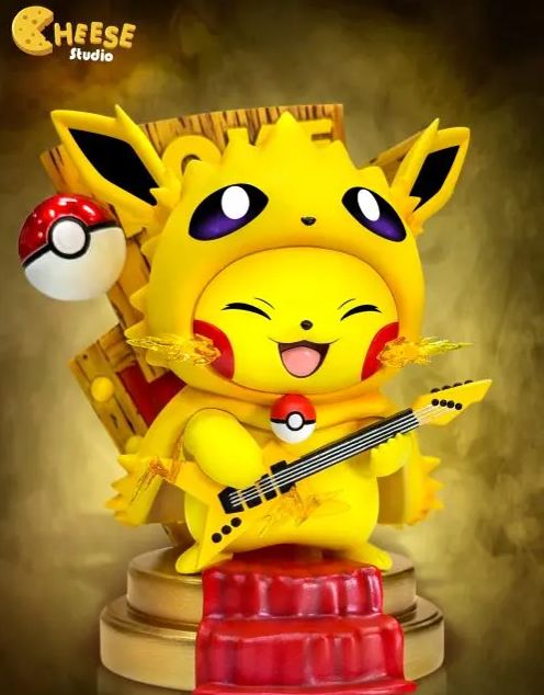 CHEESE Studio - Pikachu Cosplay Jolteon Pokemon Statue