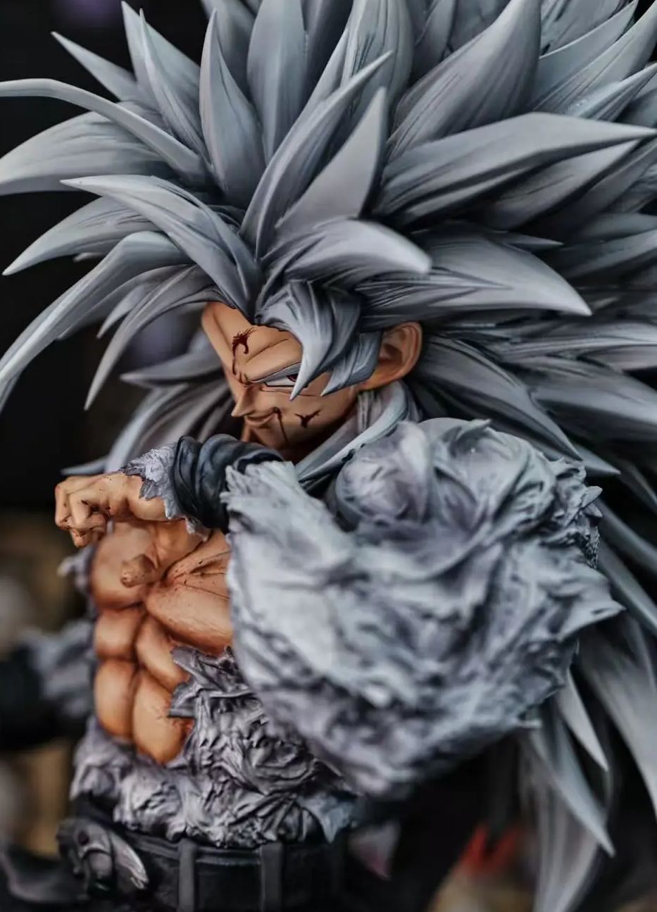 Kuang Feng Studio - Son Goku Super Saiyan Dragon Ball Statue 