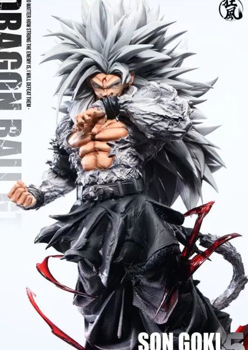 Kuang Feng Studio - Son Goku Super Saiyan Dragon Ball Statue 