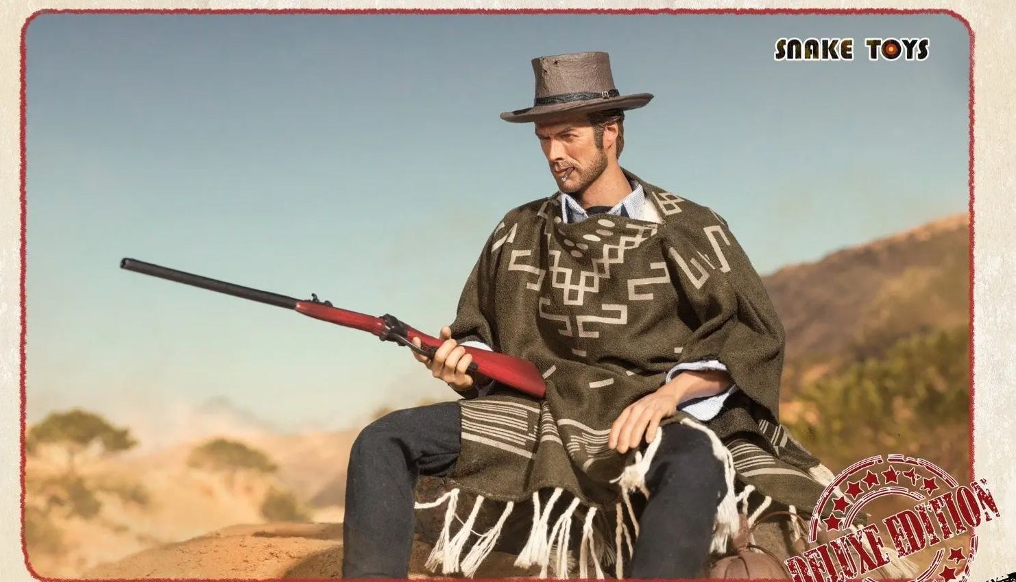 SNAKE TOYS - 1/6 Western Cowboy THE GOOD SCB01 Action Figure Licensed Statue 