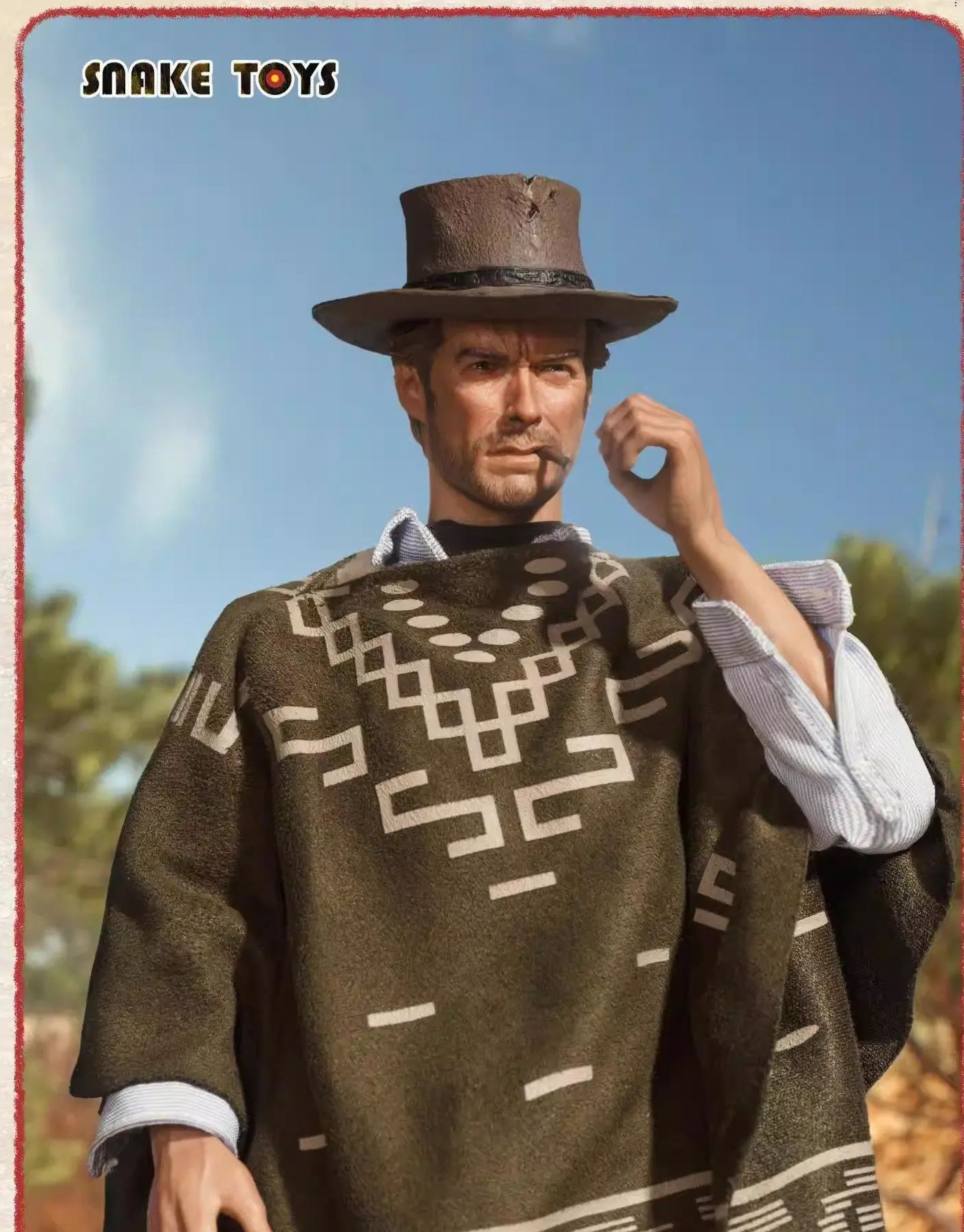 SNAKE TOYS - 1/6 Western Cowboy THE GOOD SCB01 Action Figure Licensed Statue 