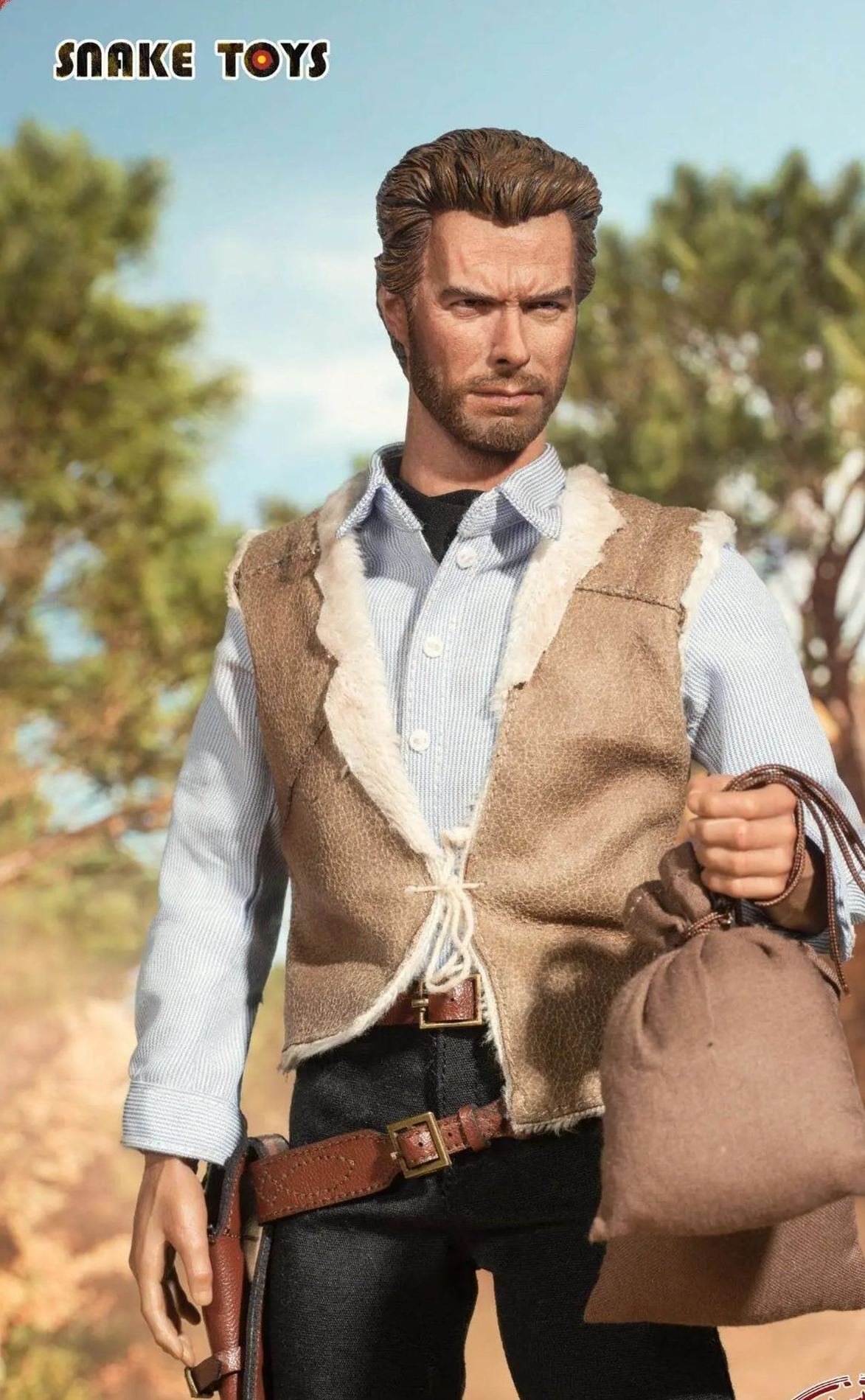 SNAKE TOYS - 1/6 Western Cowboy THE GOOD SCB01 Action Figure Licensed Statue 
