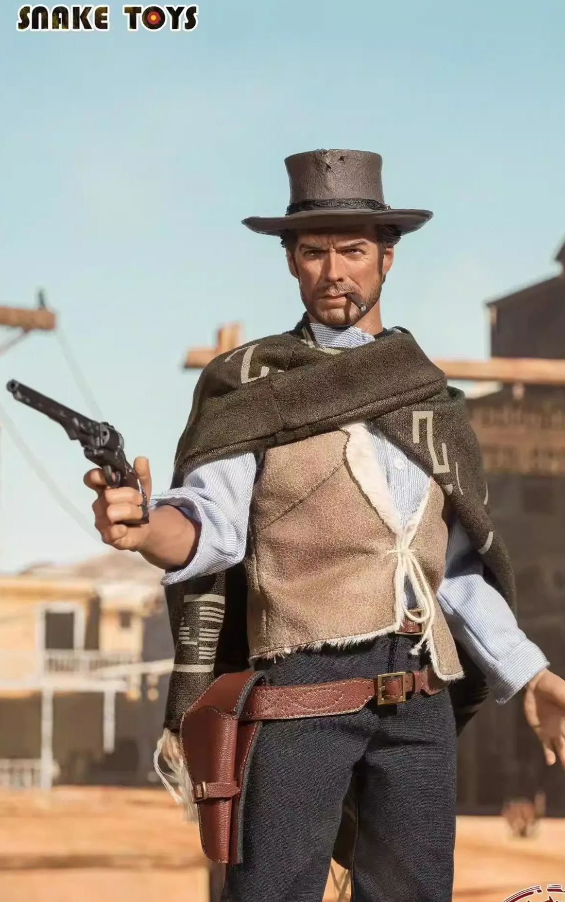 SNAKE TOYS - 1/6 Western Cowboy THE GOOD SCB01 Action Figure Licensed Statue 