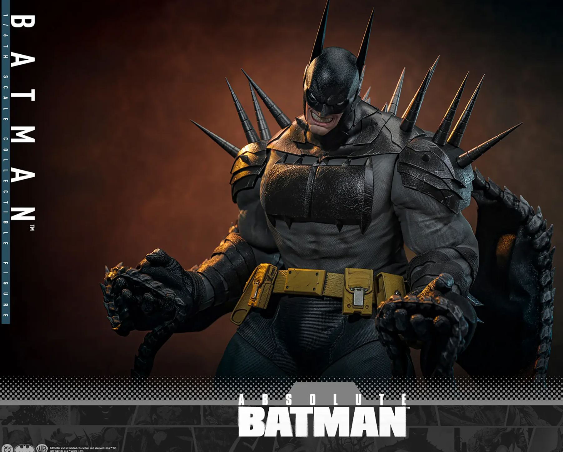 Hottoys - Absolute Batman Batman 1/6th scale Collectible Figure CMS030 Licensed Statue