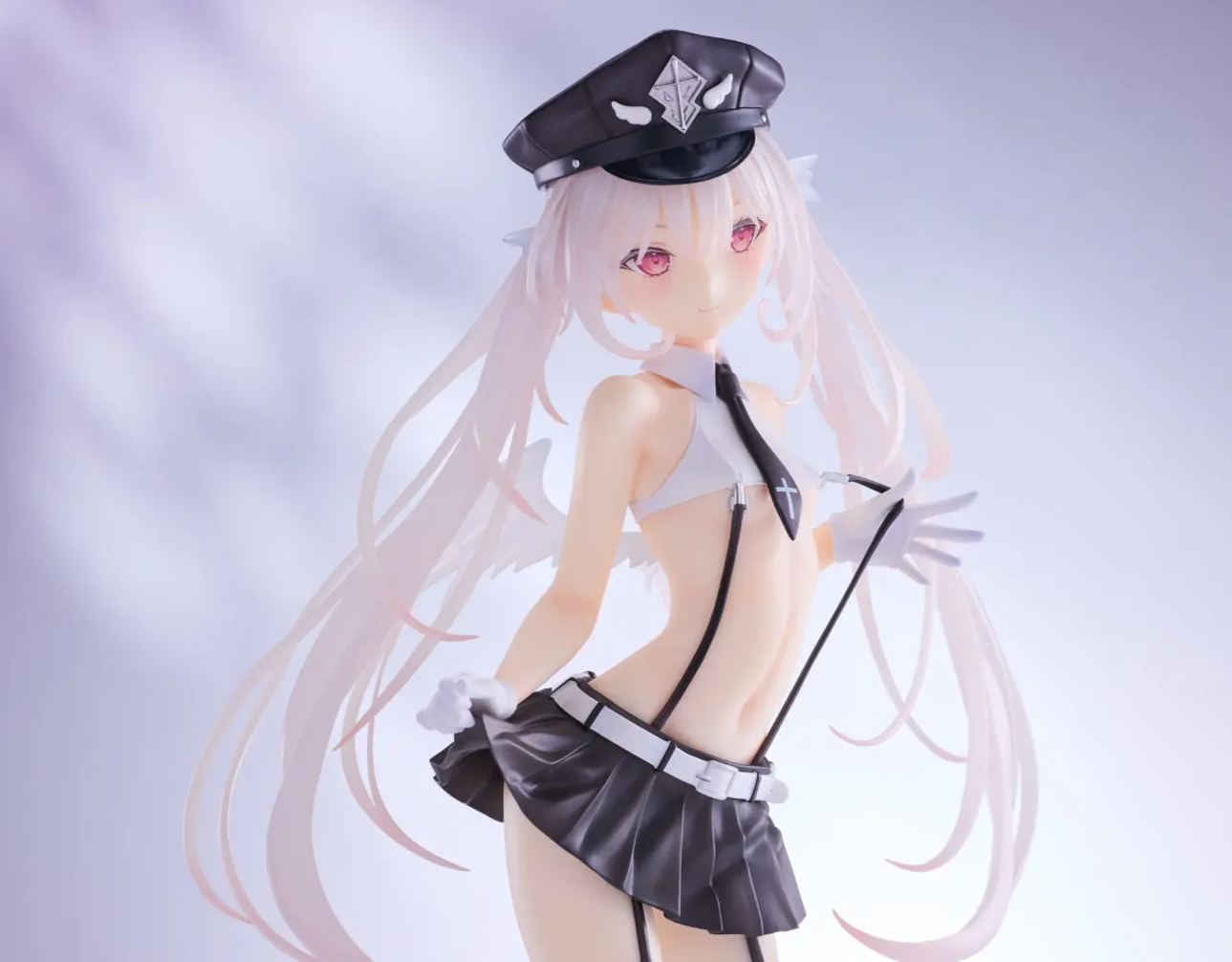 Pink Charm - rurudo Original Illustration Angel Police El-chan 1/6 Figure Licensed Statue