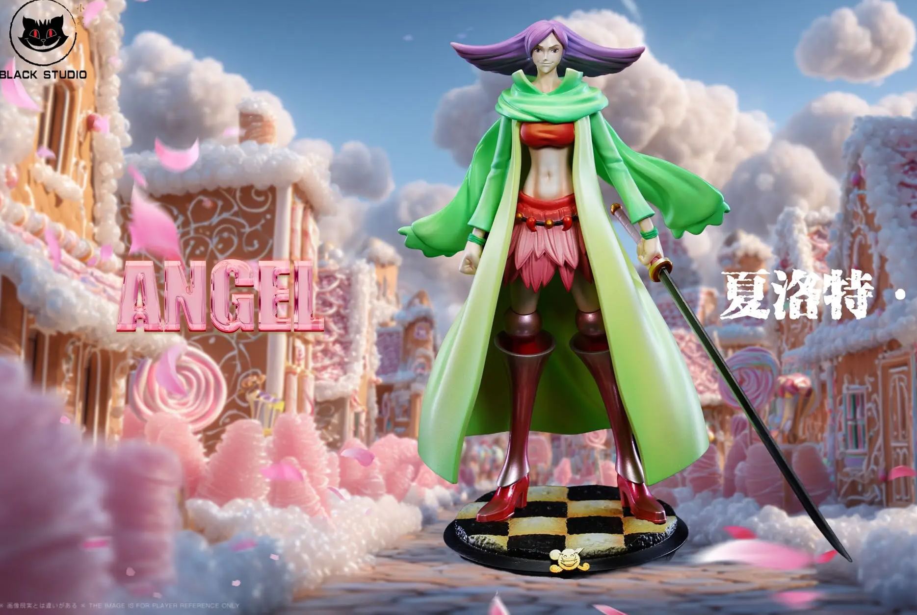 Black Studio - Big Mom Pirates Series Charlotte Marble X Charlotte Angel One Piece Statue